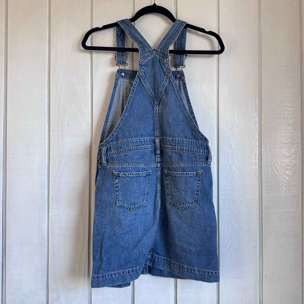 GAP Kids Denim Overalls Dress